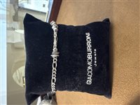 Pulsera Giacomo Burroni Hombre in Plata MBC0024 GIACOMO BURRONI